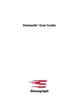 Stenograph Diamante User manual