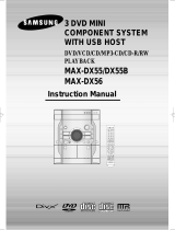 Samsung MAX-DX55 User manual