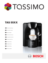 Bosch Tassimo TAS 55 series User manual