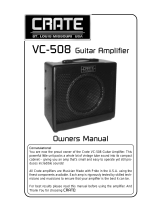 Crate Amplifiers VC-508 User manual