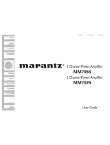 Marantz MM7055 User manual