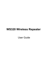 Escene WS320 User manual