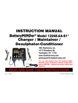VDC Electronics BatteryMINDer 12248-AA-S1 User manual