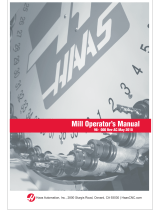 Haas 96-8000 User manual