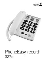 Doro PHONEEASY RECORD 327CR User manual