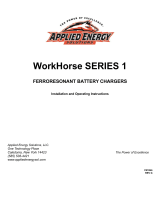 Applied Energy Solutions WorkHorse Series 1 Operating Instructions Manual