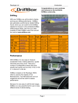 Racelogic DriftBox User manual