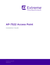 Extreme Networks AP-7522 Installation guide