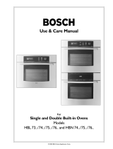 Bosch HBL 74 User manual
