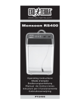 Exo Terra Monsoon RS400 Operating Instructions Manual