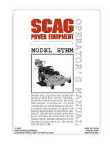 Scag Power Equipment STHM User manual