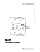 Channel Vision Aria A0350 Instructions Manual