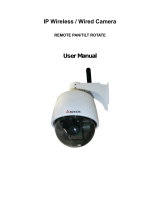Apexis IP Wireless / Wired Camera User manual