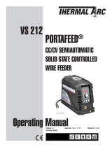 Thermal Arc PORTAFEED VS 212 Operating instructions