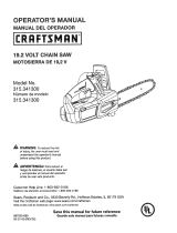 Craftsman 315.341300 User manual