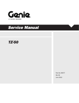 Genie TZ-50 Servise Manual