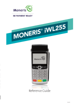 Moneris iwl255 Reference guide