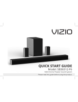 Vizio SB46514-F6 Quick start guide