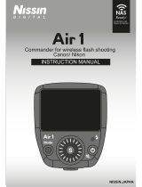 Nissin Air 1 User manual