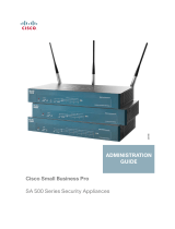 Cisco Small Business Pro SA 540 Administration Manual