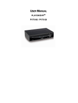 A.C.Ryan PV75100 Playon!DVRHD User manual