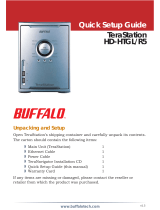 Buffalo HD-H1.0TGL Quick Setup Manual