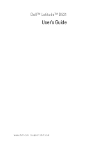 Dell Latitude D531 User manual