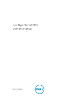 Dell 3020M User manual