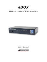 JLCooper Electronics eBOX User manual