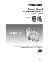 Panasonic DMC-ZS8S Owner's manual