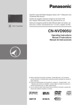 Panasonic CN-NVD905U - Strada - Navigation System Operating Instructions Manual
