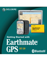 DeLorme Earthmate GPS BT-20 Quick start guide
