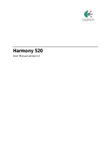 Logitech HARMONY 520 User manual