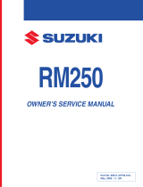 Suzuki RM250 Owner's Service Manual