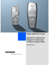 Siemens Gigaset SL1 User manual
