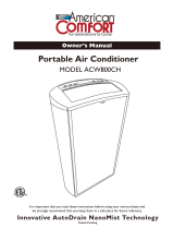 American Comfort ACW800CH Owner's manual