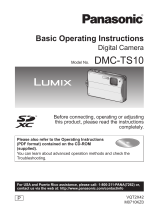 Panasonic DMC-TS10R Basic Operating Instructions Manual