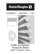 HunterDouglas Applause Installation Operation And Care