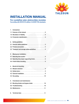 TALESUN TP536M-95 Installation guide