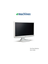 eMachines E182H - 18.5" LCD Monitor User manual