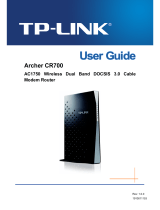 TP-LINK Archer CR700 User manual