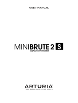 Arturia MINIBRUTE 2S User manual