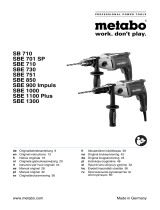 Metabo SB 710 Owner's manual