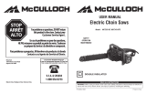 McCulloch MCC3516F User manual