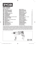 Ryobi EID11002RV Owner's manual