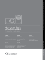 Boston Acoustics Solo User manual