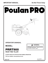 Poulan PRRT900 User manual