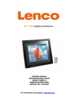 Lenco DF-1520 Owner's manual