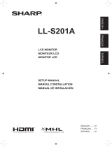Sharp LL-S201A Owner's manual