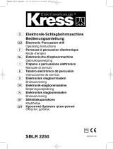 Kress SBLR 2250 Owner's manual
